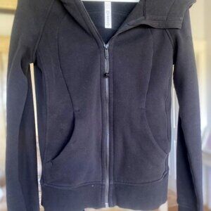 Lululemon Scuba Full Zip Hoodie (Black) Size 4